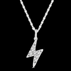 10K 0.10CT DIAMOND NECKLACE