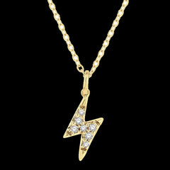 10K 0.10CT DIAMOND NECKLACE
