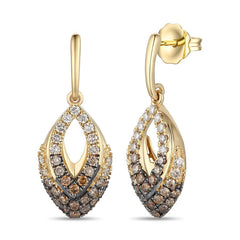 14K 0.67ct Diamond Fashion Earrings
