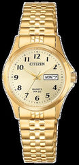 Citizen Quartz Gold-Tone Ladies Watch