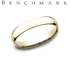 21K 5MM Size-8 Comfort-Fit Wedding-Band