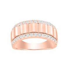 14K 1.00ct Diamond Prong-Set Wedding-Band