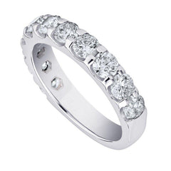 14K 1.00ct Diamond Prong-set Wedding-Band