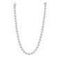 10KW  4.50CT Diamond 17" Heart Necklace