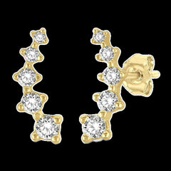 10K 0.10ct Diamond bezel-set pendant