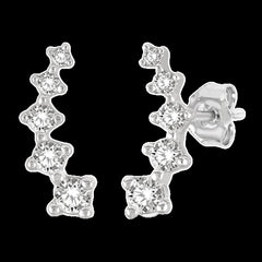 10K 0.10ct Diamond bezel-set pendant