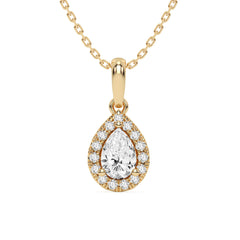 14K 0.50CT DIAMOND PENDANT