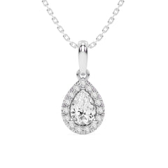 14K 0.50CT DIAMOND PENDANT