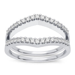 14k .50ct Diamond Ring-Guard Size-4.5