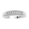 10K .15CT-Diamond Channel-Set Wedding Band