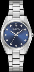 Bulova Classic Surveyor Ladies-Watch Silver-Tone