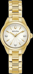 Bulova Classic Sutton Ladies-Watch Silver-Tone