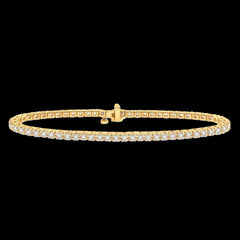 14K 2.00ct Diamond Tennis Bracelets