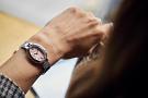 Bulova Ladies Peach-Face Stainless-steel Watch