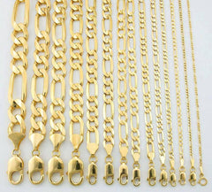 14K 5MM 6.5"  Figaro ID Bracelet