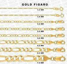 14K 5MM 6.5"  Figaro ID Bracelet