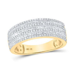 14K 2.00CT DIAMOND MENS BAND