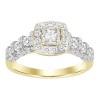 14K 1.52ct Dia Solitaire Princess-Ring