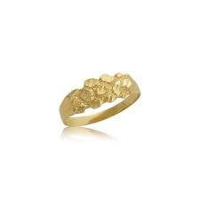 10K Gold Nugget Ring