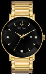 Bulova Futuro Mens Watch Gold-Tone