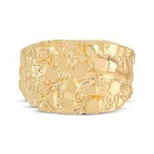 10K Gold Nugget Ring