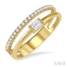14K 0.20ct Diamond Fashion Band