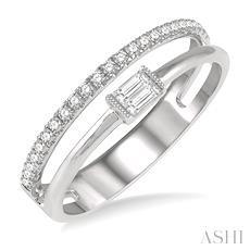 14K 0.20ct Diamond Fashion Band