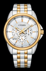 Citizen Quartz Silver-Dial Two-tone Men's-Watch