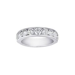 14K 0.20ct Diamond Channel-Set Semi-Mount