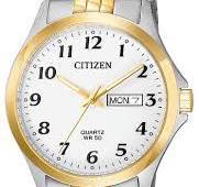 Citizen Mens Stainless-steel/Two-tone Quartz Watch
