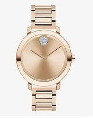 Movado Bold Evolution Ladies Watch-Blush
