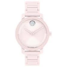 Movado Bold Evolution Ladies Watch-Blush