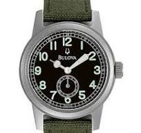 Bulova Orologio Mens Watch-Green