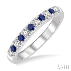 14k 0.18ct Diamond BL.SPH BAND