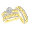 10k 1.00ct Diamond  Trio Set