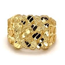 10K Gold Nugget Ring