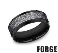 Tantalum 8mm-Size10 Bevel-Edge Benchamark Band