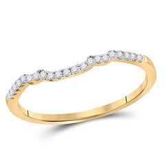 10k  0.40ct Diamond Wedding Band