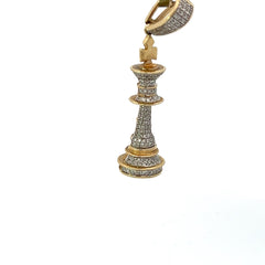 10K 0.42ct Diamond Fashion Pendant