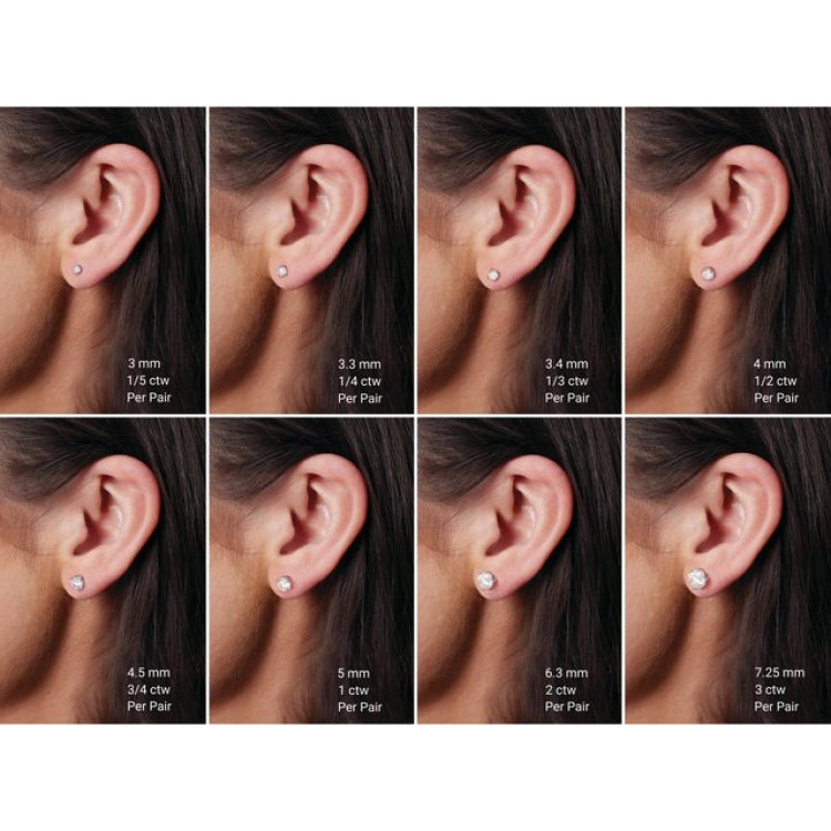 14K Rose Gold 1 1/2 CTW Natural Diamond Earrings