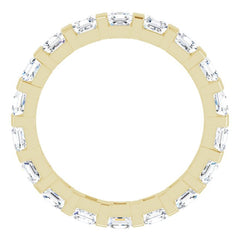 14K Yellow 1 3/4 CTW Natural Diamond Eternity Band Size 6