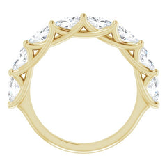 14K Yellow 2 CTW Natural Diamond Anniversary Band