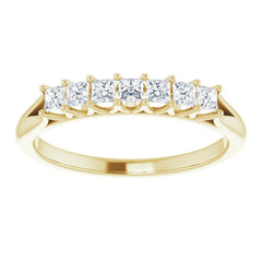 14K Yellow 1/3 CTW Natural Diamond Anniversary Band