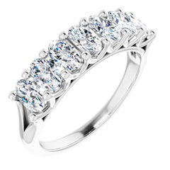 Platinum 1 3/4 CTW Natural Diamond Anniversary Band