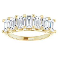 14K Yellow 2 1/2 CTW Natural Diamond Anniversary Band