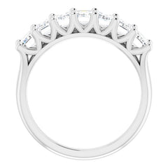 Platinum 2 1/2 CTW Natural Diamond Anniversary Band