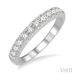 14K 0.50ct Diamond Prong-set Wedding-Band