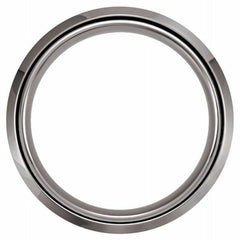 Tungsten 8 mm Beveled-Edge Comfort-Fit Band Size 13