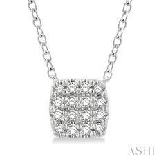 10k .12ct Diamond Petite Necklace