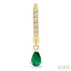 10K0.12CT DIAMOND EARRINGS